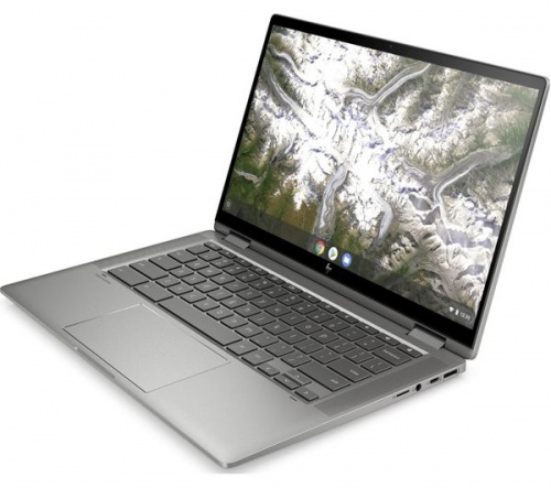 HP x360 14in 2-in-1 Silver Chromebook - Intel i5-10210U 8GB RAM 128GB eMMC - Chrome OS