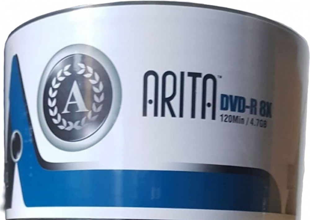 Arita DVD-R Blank discs 8x 4.7GB Ritek G05 Dye