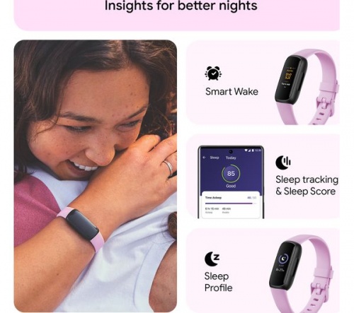 FITBIT Inspire 3 Fitness Lilac Bliss Tracker - Universal