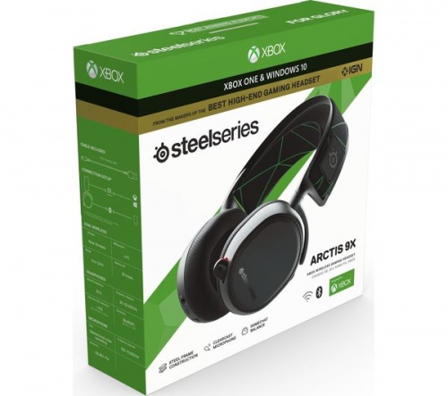 STEELSERIES Arctis 9X Wireless 7.1 Black Gaming Headset