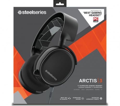 STEELSERIES Arctis 3 Black Gaming Headset