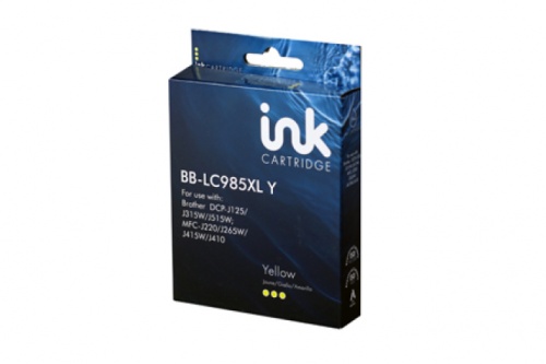 Bluebox Compatible Brother LC985XL Yellow Inkjet Cartridge